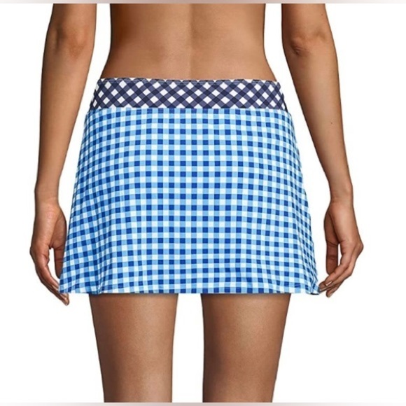 Lands' End Draper James x Women's Chlorine Resistant Swim Skirt Bottom-NWT - Picture 2 of 10